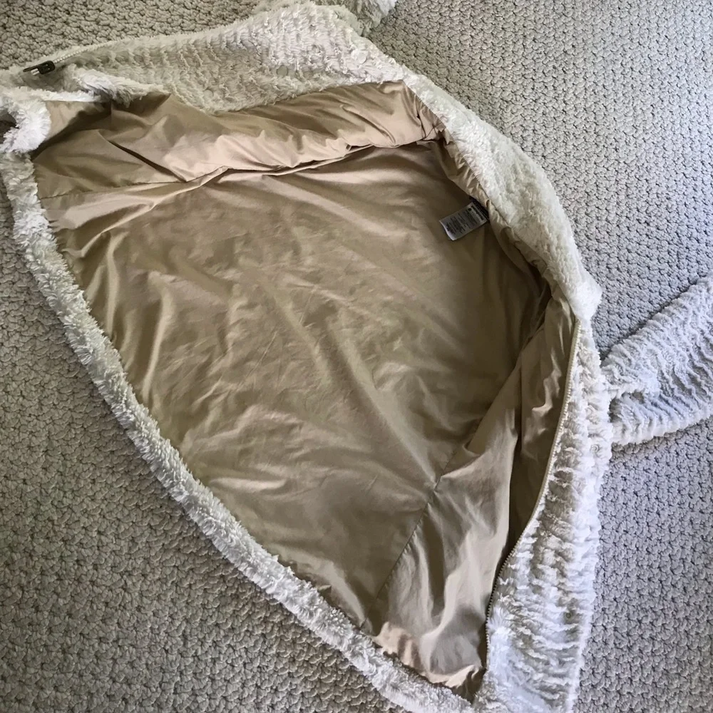 Patagonia Pelage Faux Fur Ivory Jacket